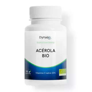 Acérola Bio Dynveo - Tonus et défenses immunitaires - 60 gélules