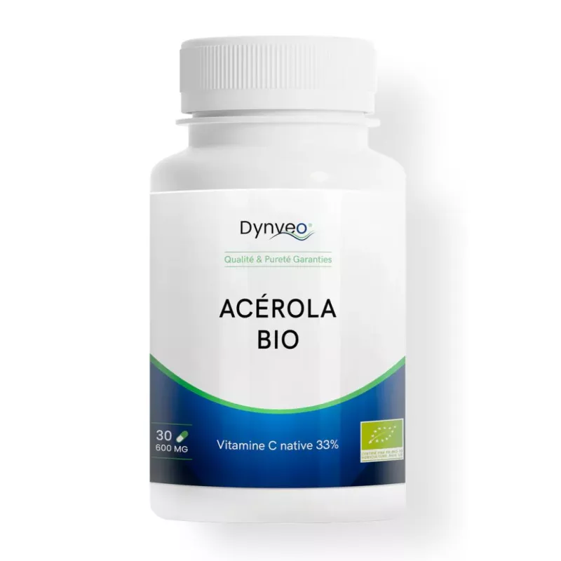 Acérola Bio Dynveo - Tonus et défenses immunitaires - 60 gélules