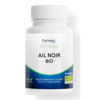 Ail noir fermenté Bio Dynveo - Santé cardiovasculaire - 60 gélules