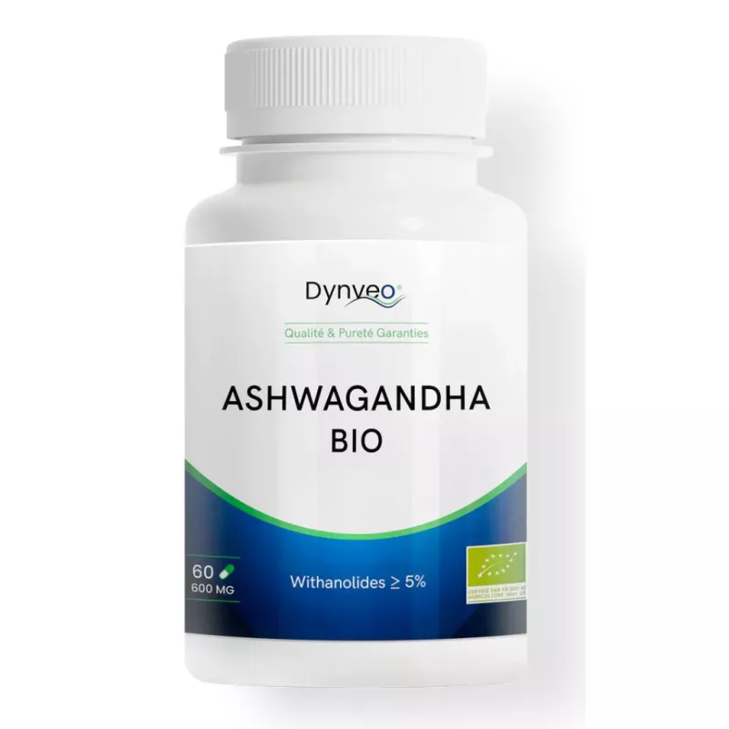 Ashwagandha Bio Dynveo - Stress, sérénité & sommeil - 60 gélules