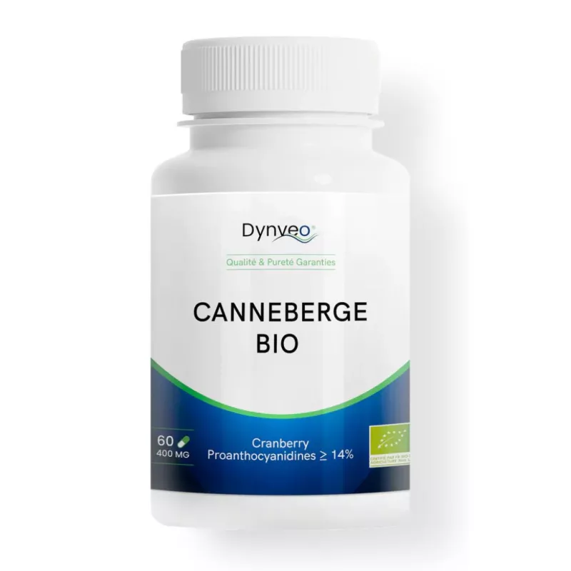 Canneberge Bio Dynveo - Bien-être féminin - 60 gélules