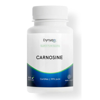 Carnosine pure Dynveo - Muscles, cerveau, yeux, peau & cœur - 60 gélules