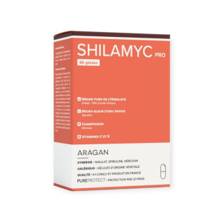 Shilamyc Pro Aragan - Vitalité & tonus - 60 gélules