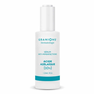 Sérum anti-imperfections acide azélaïque 10% Granions - Peau plus nette, matifiée & apaisée - 30ml