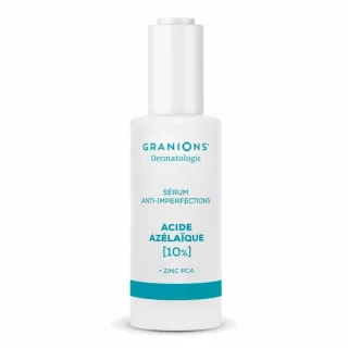 Sérum anti-imperfections acide azélaïque 10% Granions - Peau plus nette, matifiée & apaisée - 30ml