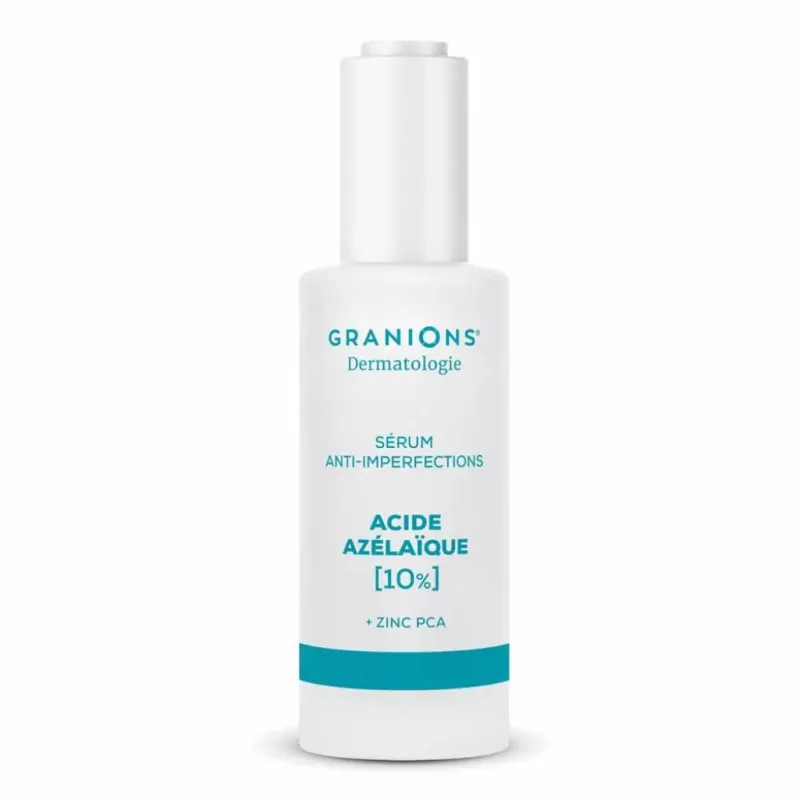 Sérum anti-imperfections acide azélaïque 10% Granions - Peau plus nette, matifiée & apaisée - 30ml