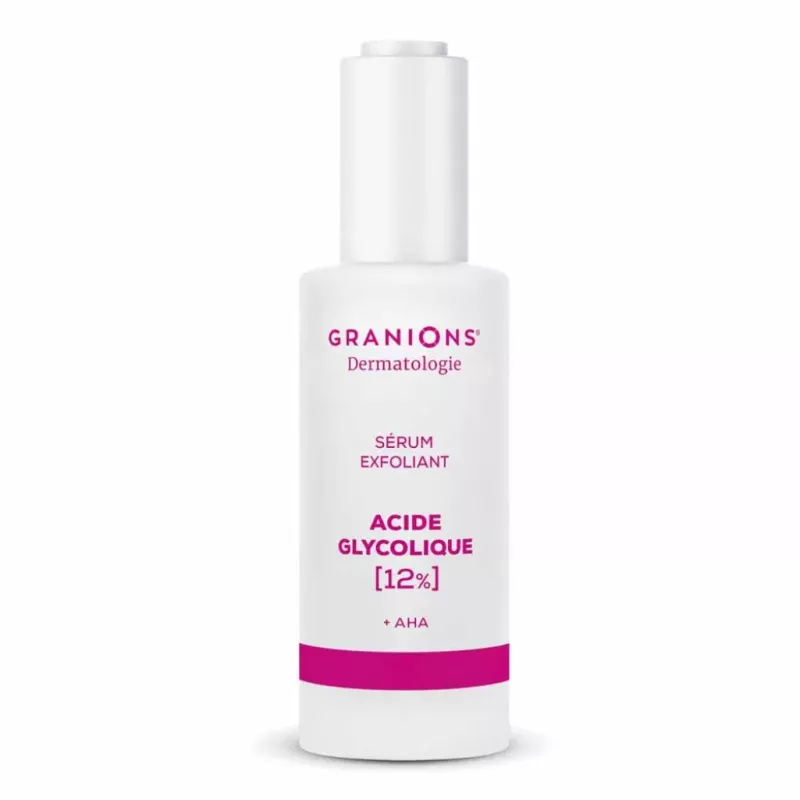 Sérum exfoliant acide glycolique 12% Granions - Effet peau neuve - 30ml