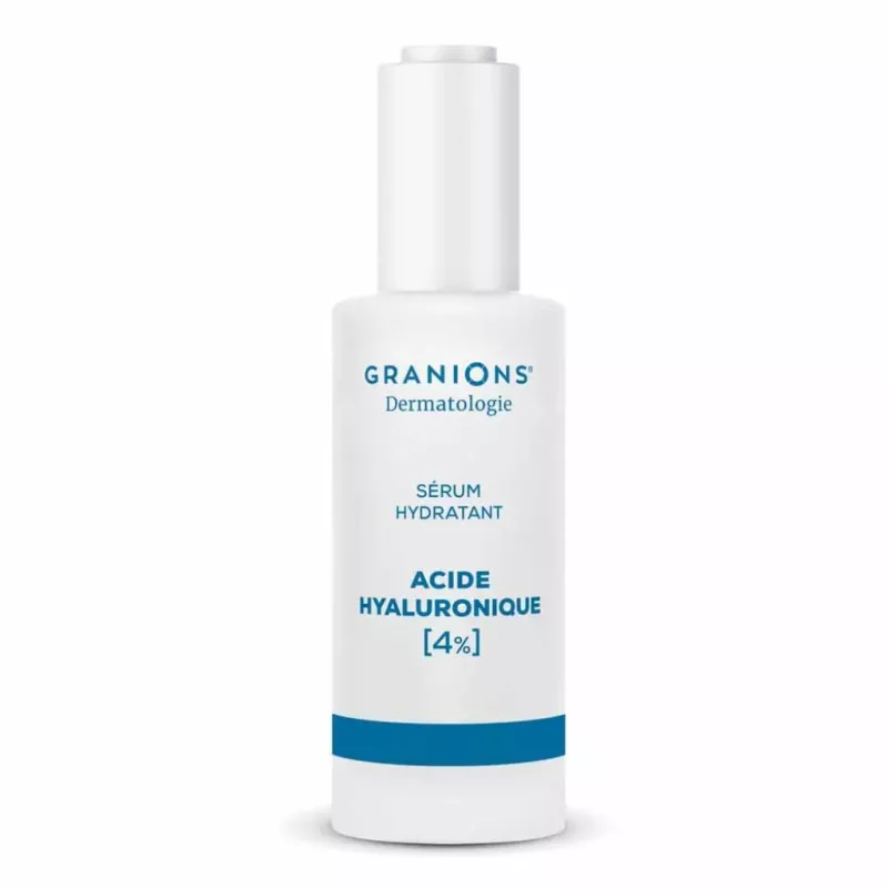 Sérum hydratant acide hyaluronique 4% Granions - Peau hydratée, repulpée & lissée - 30ml