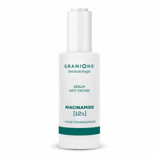 Sérum anti-taches niacinamide 12% Granions - Peau éclatante, uniforme & sans taches - 30ml