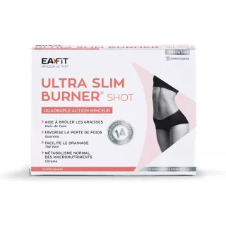 Ultra Slim Burner Shot EAFIT - Perte de poids express 14 jours - 14 shots ananas