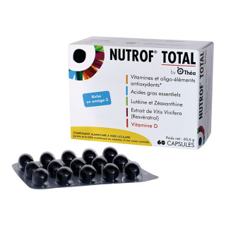 Nutrof Total Théa Pharma - Santé oculaire - 60 capsules