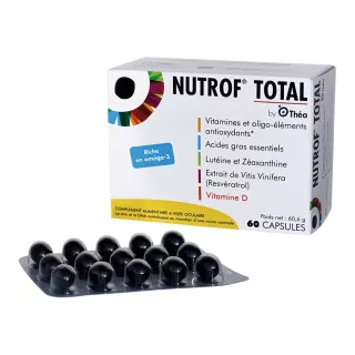 Nutrof Total Théa Pharma - Santé oculaire - 60 capsules