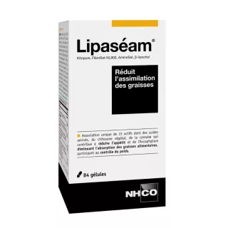 Lipaséam NHCO - Réduit l’absorption des graisses - 84 gélules