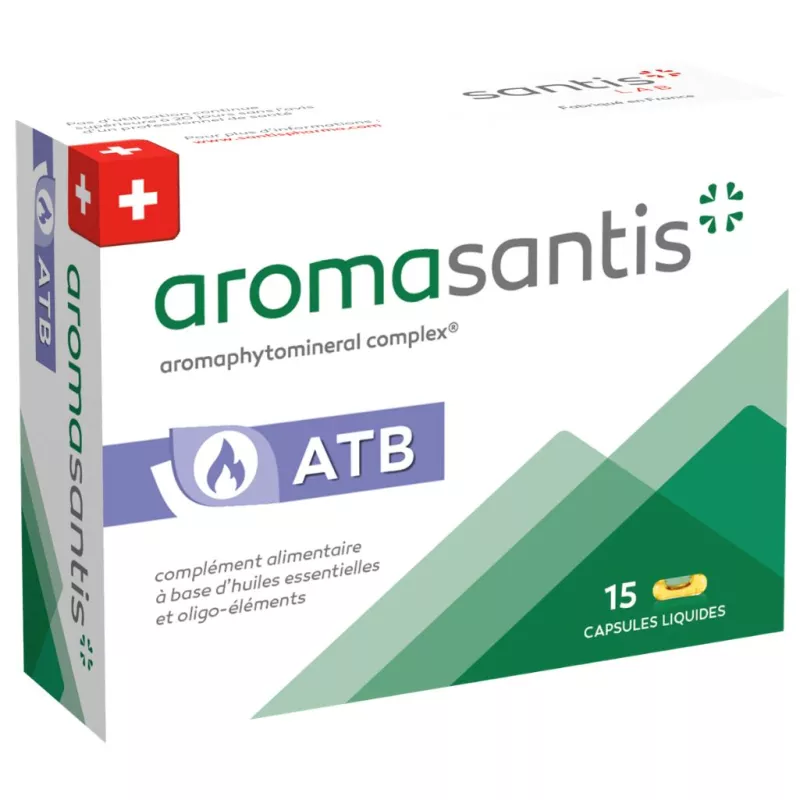 ATB Confort respiratoire Aromasantis® Santis Pharma - 15 capsules liquides