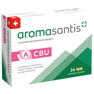CBU Aromasantis® Santis Pharma - Confort urinaire - 24 capsules liquides