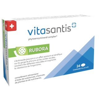 Vitasantis® Rubora Santis Pharma - Voies respiratoires & immunité - 24 comprimés