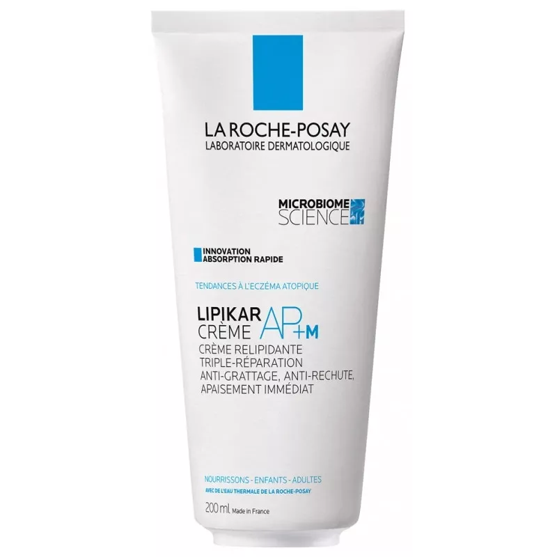 Crème relipidante Lipikar AP+M La Roche-Posay  - 200ml