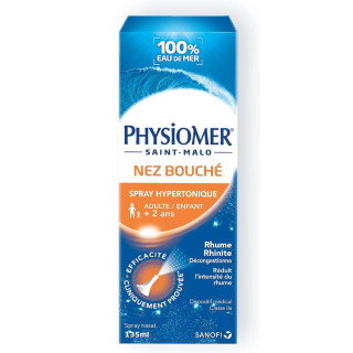 Spray hypertonique nez bouché Physiomer Sanofi - 125ml