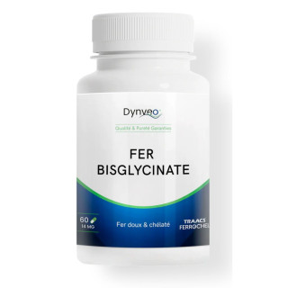 Fer Bisglycinate Dynveo - Énergie & réduction de la fatigue - 60 gélules