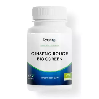 Ginseng rouge Coréen Dynveo - Vitalité & tonus - 60 gélules