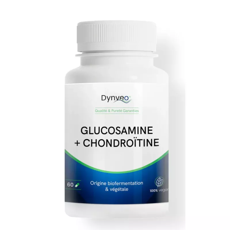 Glucosamine Chondroïtine Dynveo - Confort articulaire - 60 gélules