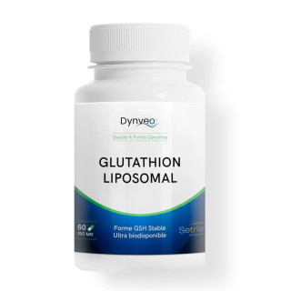 Glutathion liposomal naturel Dynveo - Protection cellulaire & vitalité - 60 gélules