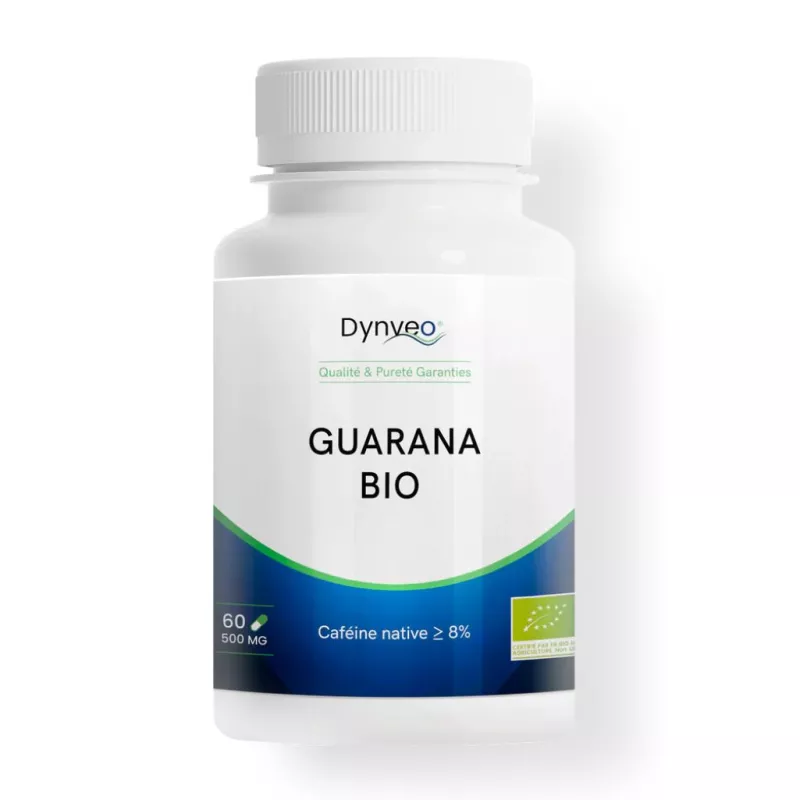 Guarana Bio Dynveo - Tonus & vitalité - 60 gélules