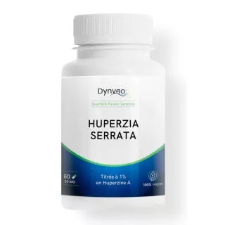 Huperzine A serrata Dynveo - Mémoire & concentration - 60 gélules