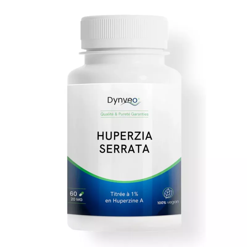 Huperzine A serrata Dynveo - Mémoire & concentration - 60 gélules