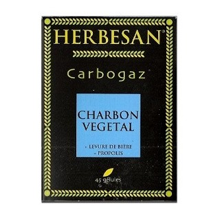 Herbesan Carbogaz Charbon Vegetal 45G