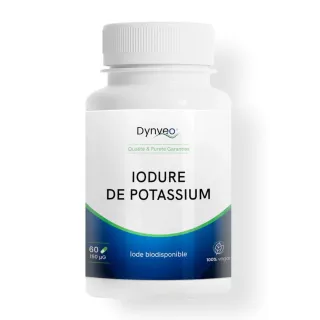 Iodure de potassium Dynveo - Fonctionnement normal de la thyroïde - 60 gélules
