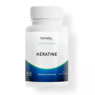 Hydrolysat de Kératine Dynveo - Beauté cheveux & ongles - 60 gélules