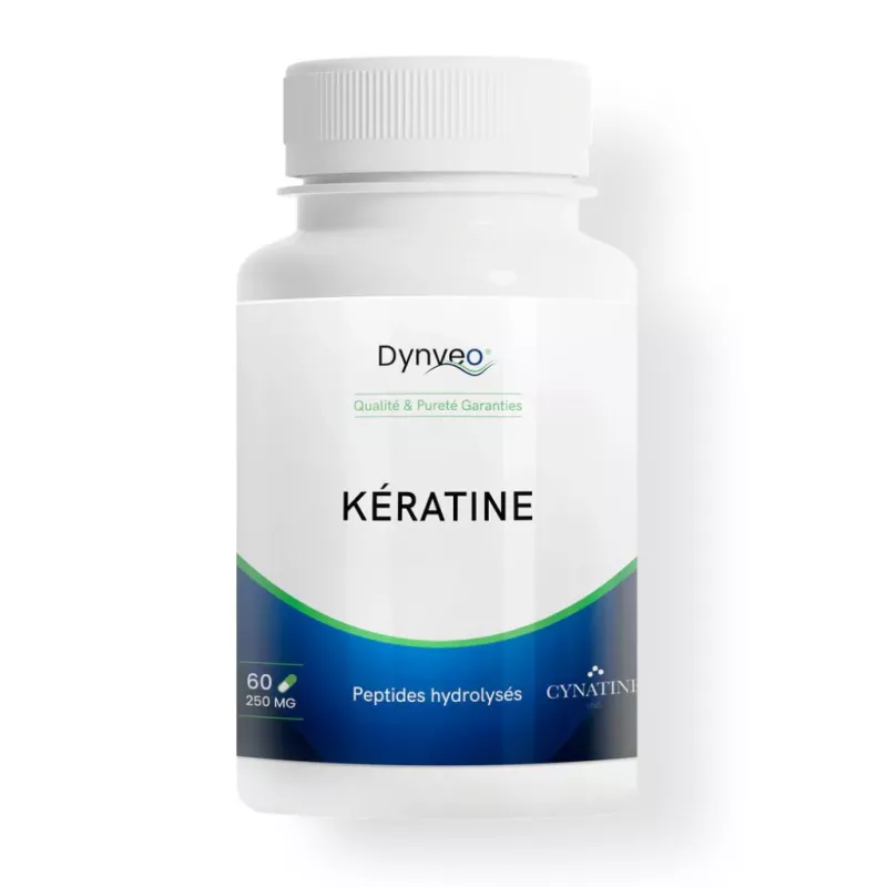 Hydrolysat de Kératine Dynveo - Beauté cheveux & ongles - 60 gélules