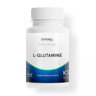 L-Glutamine naturelle Dynveo - Confort digestif - 60 gélules