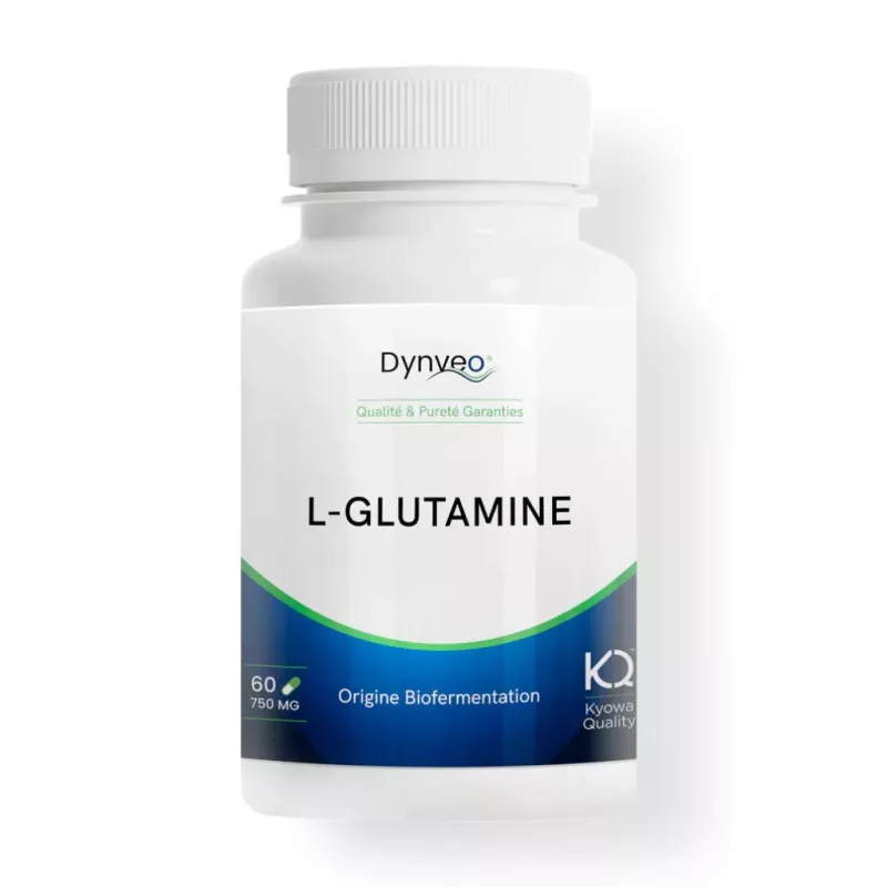 L-Glutamine naturelle Dynveo - Confort digestif - 60 gélules