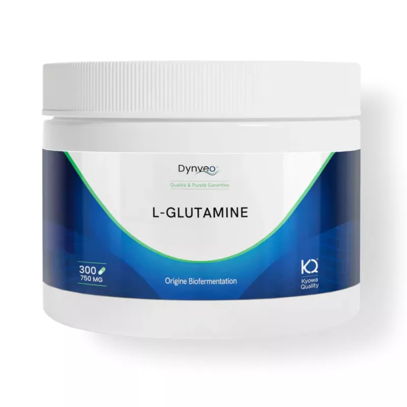 L-Glutamine naturelle Dynveo - Confort digestif - 300 gélules