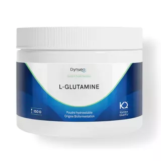 L-Glutamine naturelle en poudre Dynveo - Confort digestif - 150g