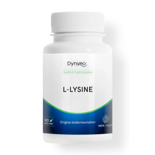 L-Lysine 500mg Dynveo - Acides aminés essentiels - 90 gélules