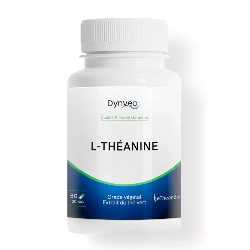 L-Théanine végétale Dynveo - Sress & détente mentale - 60 gélules