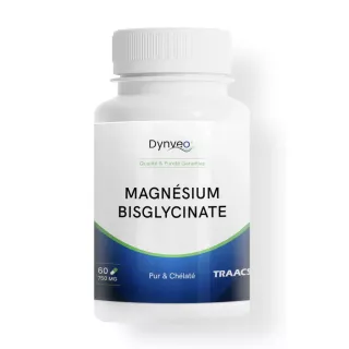 Magnésium bisglycinate chélaté Dynveo - Stress & fatigue - 60 gélules