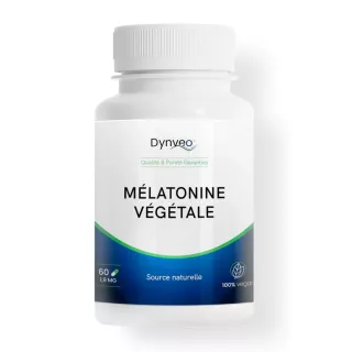 Mélatonine végétale 1.9mg Dynveo - Endormissement & sommeil - 60 gélules