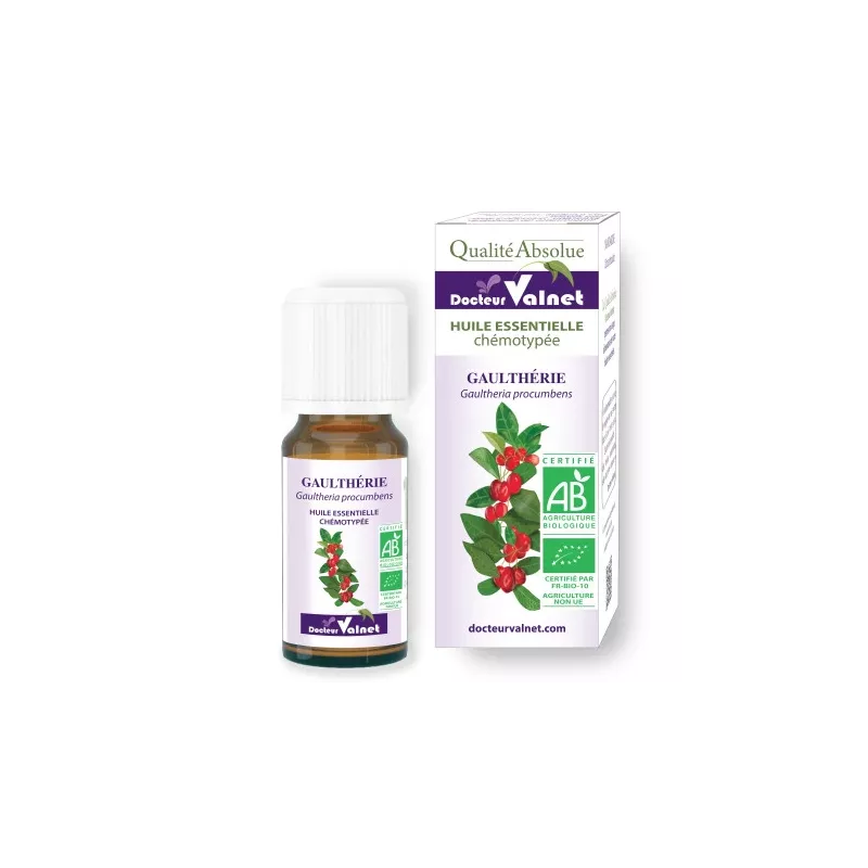 Huile essentielle gaultherie bio Valnet