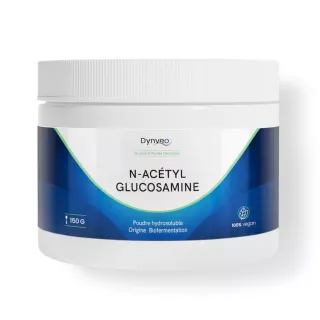 N-Acétylglucosamine pure en poudre Dynveo - Confort articulaire et intestinal - 150g