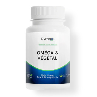 Oméga-3 végétal Dynveo - Équilibre cardiovasculaire - 60 capsules
