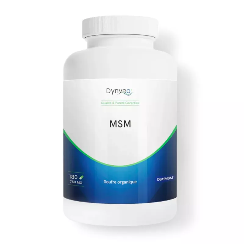 MSM Dynveo - Confort articulaire & soutien nutritionnel - 180 gélules