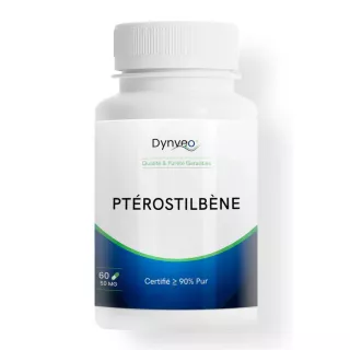Ptérostilbène pur Dynveo - Équilibre cellulaire & stress oxydatif - 60 gélules
