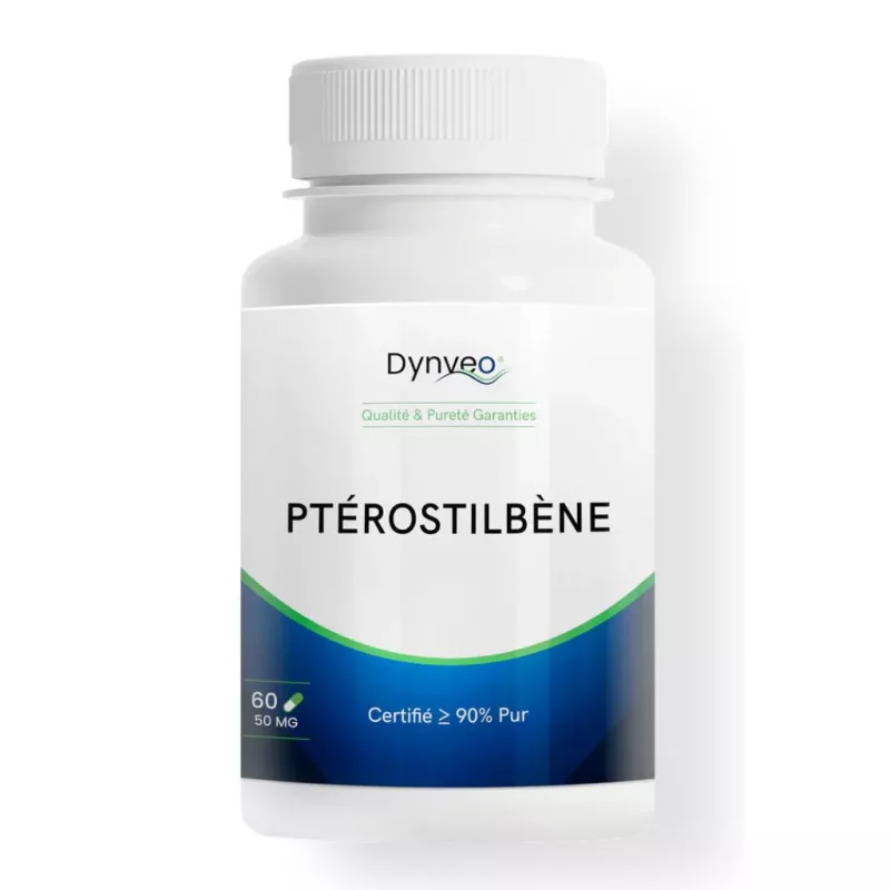 Ptérostilbène pur Dynveo - Équilibre cellulaire & stress oxydatif - 60 gélules
