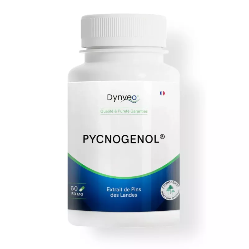 Pycnogenol 50mg Dynveo - Équilibre antioxydant - 60 gélules