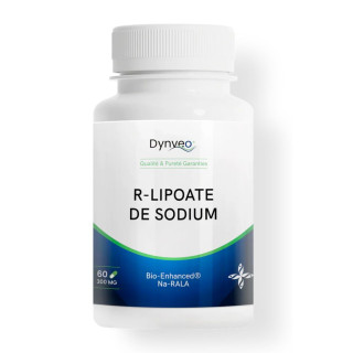 Sodium R-lipoate 300mg Dynveo - Équilibre antioxydant & énergétique - 60 gélules