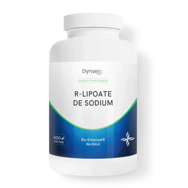 Sodium R-lipoate 300mg Dynveo - Équilibre antioxydant & énergétique - 300 gélules